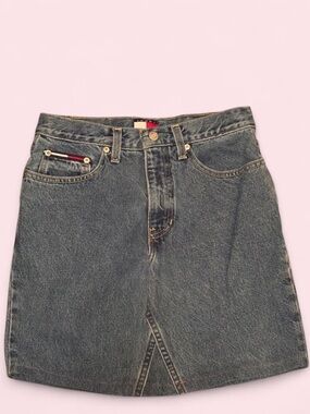 Tommy Hilfiger mini denim skirt